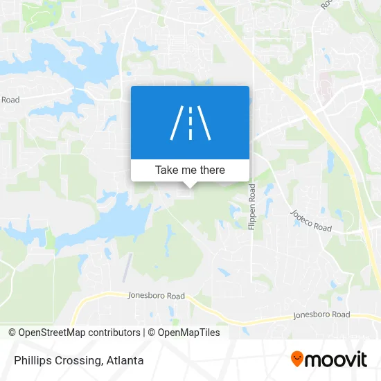 Phillips Crossing map