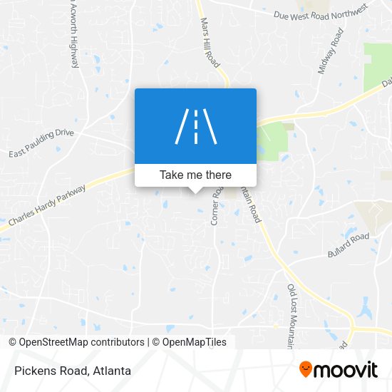 Mapa de Pickens Road