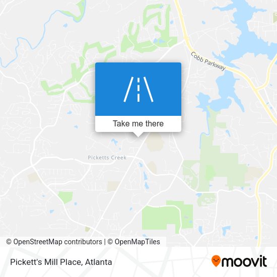 Pickett'S Mill Place map