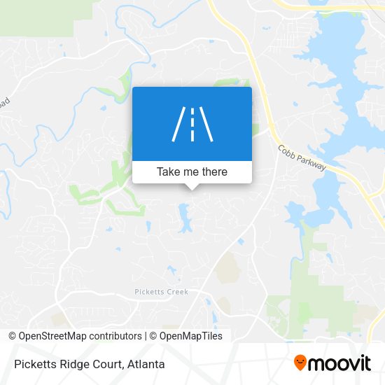 Picketts Ridge Court map