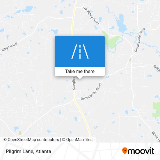 Mapa de Pilgrim Lane