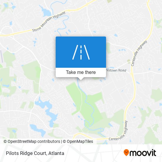 Pilots Ridge Court map