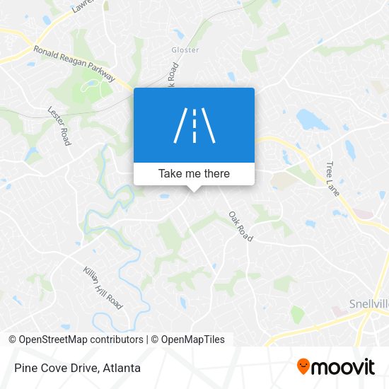 Mapa de Pine Cove Drive