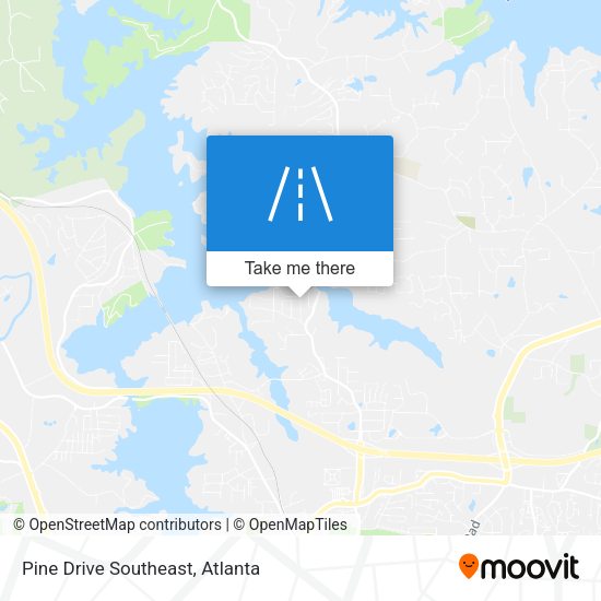 Mapa de Pine Drive Southeast