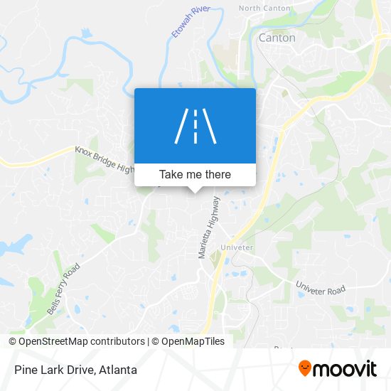 Mapa de Pine Lark Drive