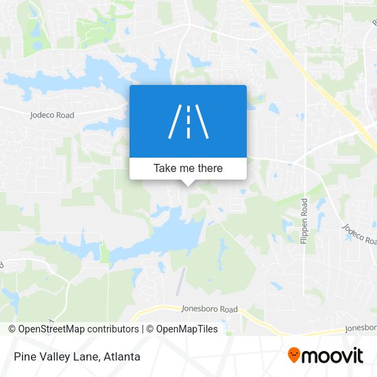 Mapa de Pine Valley Lane