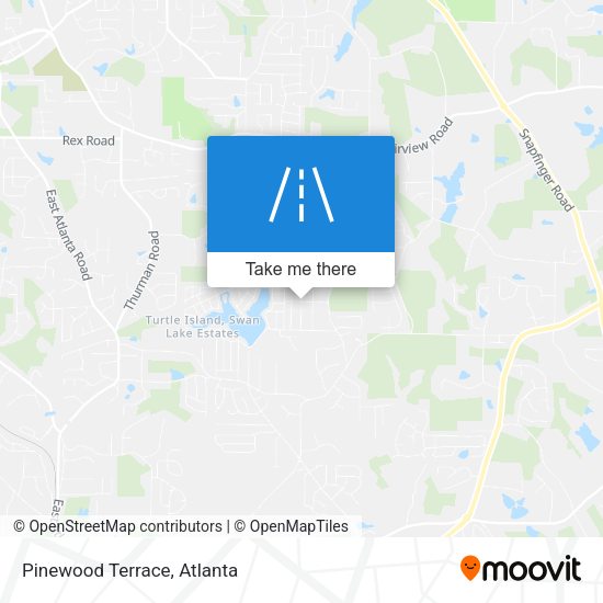 Mapa de Pinewood Terrace