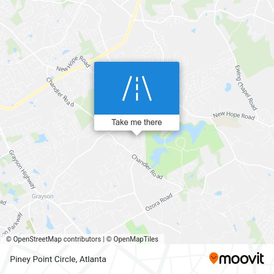 Mapa de Piney Point Circle