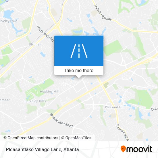 Pleasantlake Village Lane map