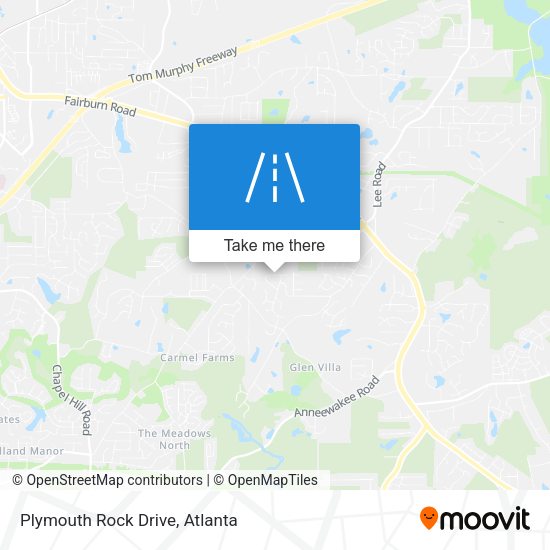 Plymouth Rock Drive map