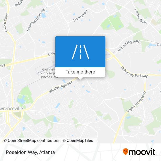 Mapa de Poseidon Way
