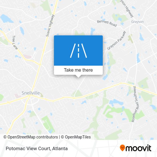 Mapa de Potomac View Court