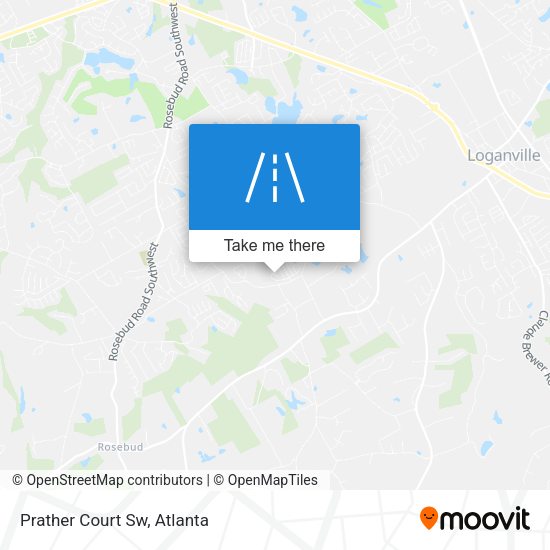 Mapa de Prather Court Sw