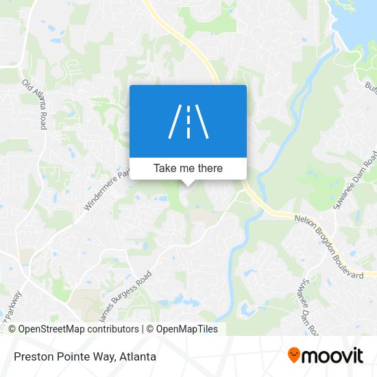 Preston Pointe Way map