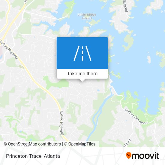 Mapa de Princeton Trace