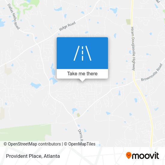 Mapa de Provident Place