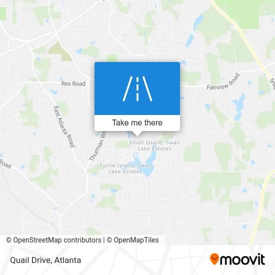 Quail Drive map