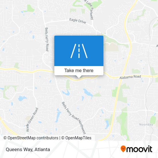 Mapa de Queens Way