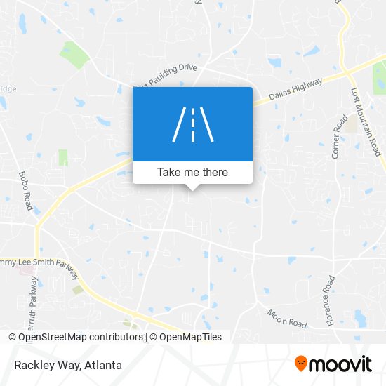 Rackley Way map