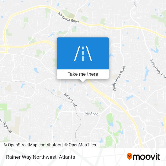 Mapa de Rainer Way Northwest
