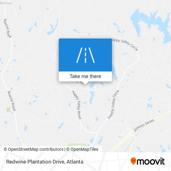 Redwine Plantation Drive map