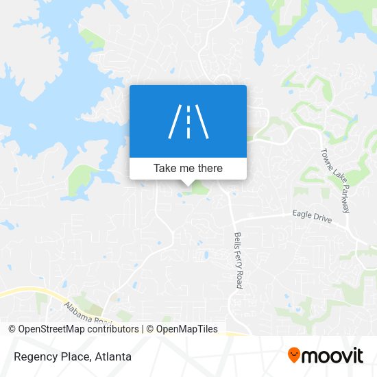 Mapa de Regency Place