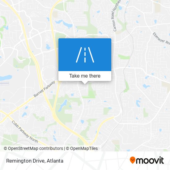 Mapa de Remington Drive