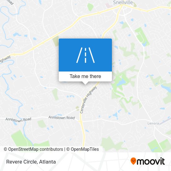 Mapa de Revere Circle