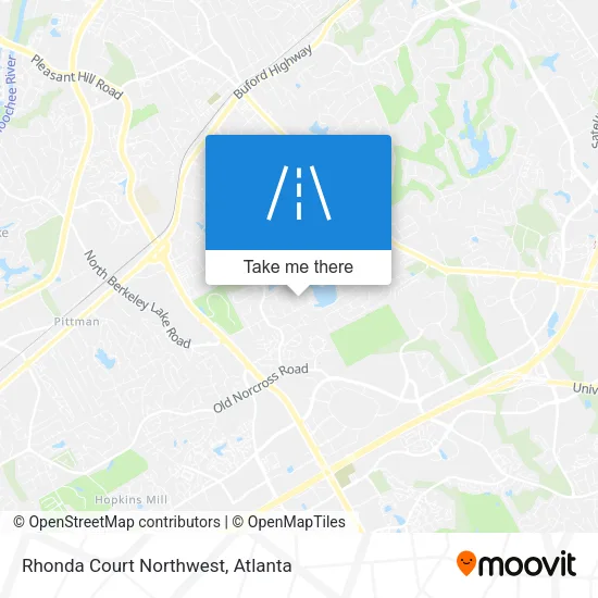 Rhonda Court Northwest map