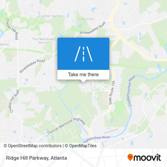 Mapa de Ridge Hill Parkway