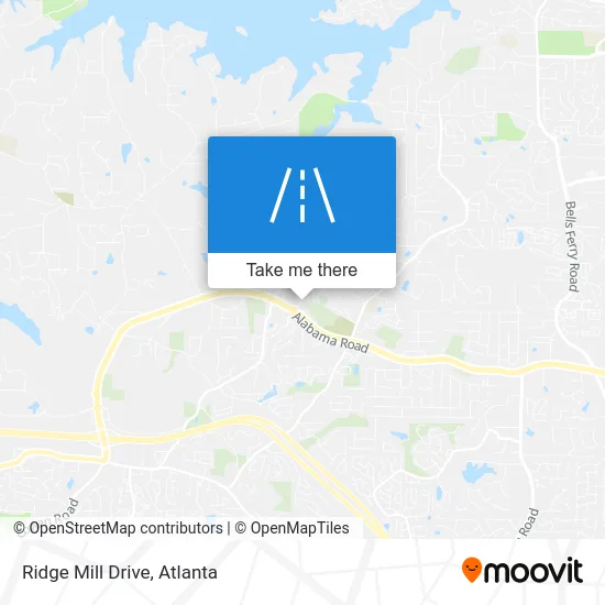 Ridge Mill Drive map
