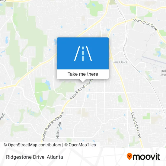 Ridgestone Drive map