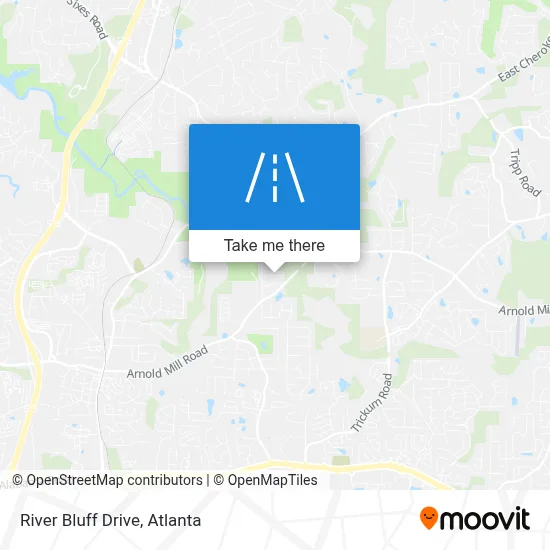 River Bluff Drive map
