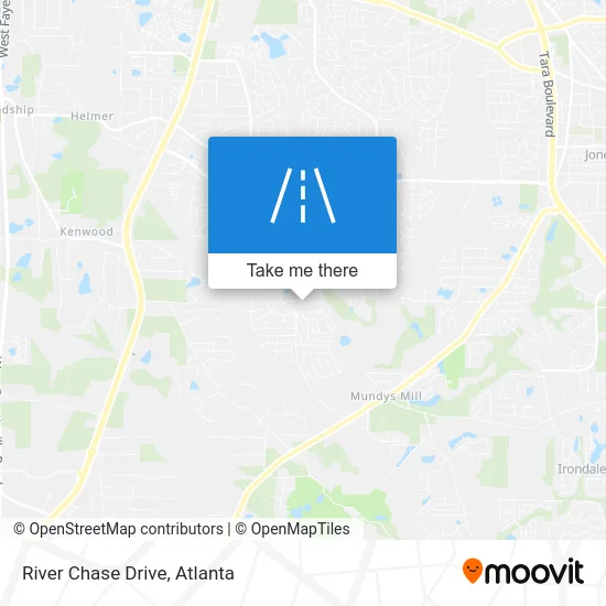 River Chase Drive map