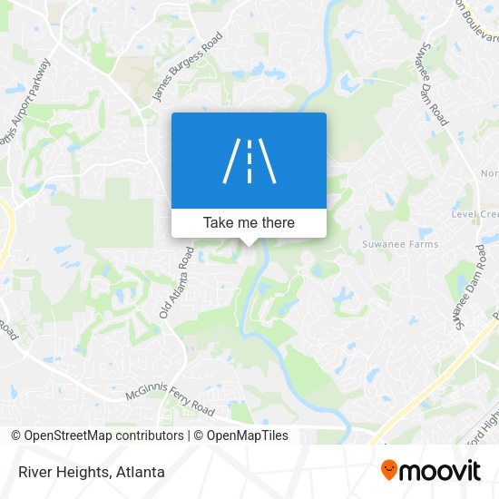 Mapa de River Heights