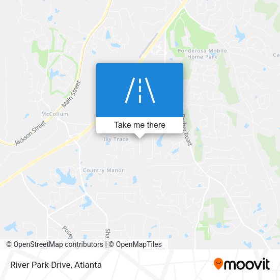Mapa de River Park Drive
