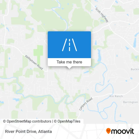 River Point Drive map