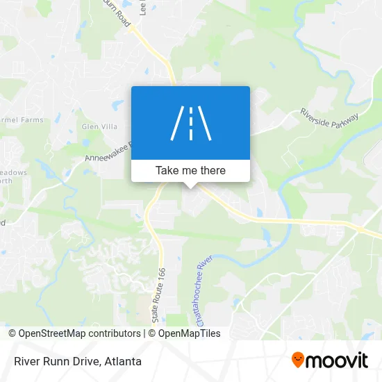 River Runn Drive map