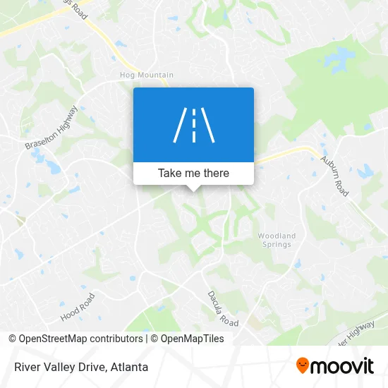 River Valley Drive map