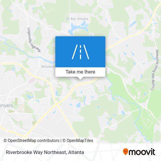 Mapa de Riverbrooke Way Northeast