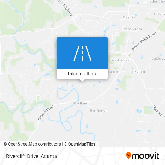Riverclift Drive map