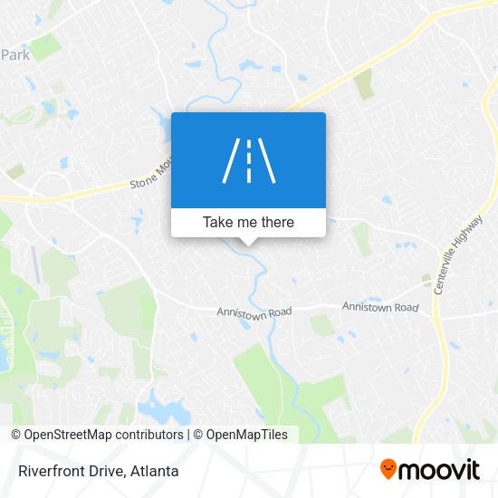 Mapa de Riverfront Drive