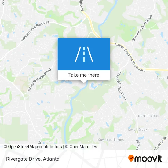 Rivergate Drive map