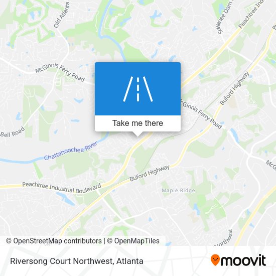 Riversong Court Northwest map