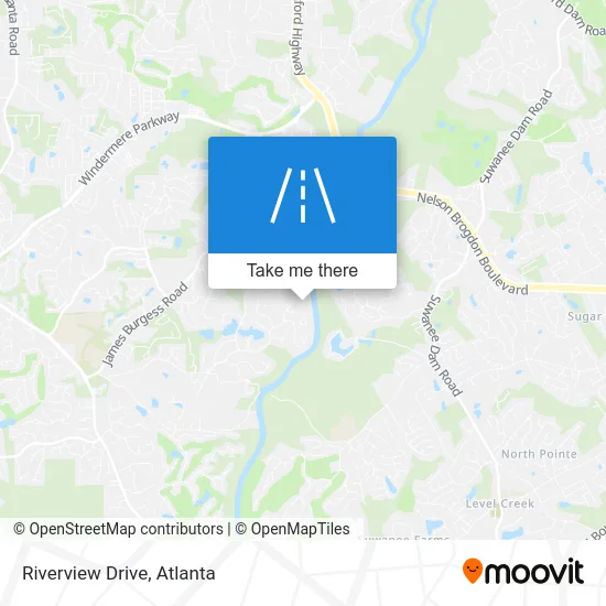 Riverview Drive map
