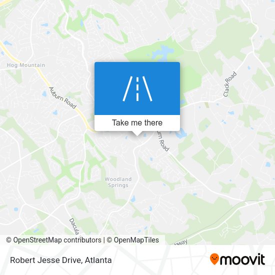 Mapa de Robert Jesse Drive