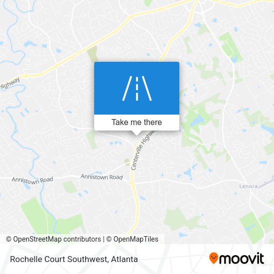 Rochelle Court Southwest map