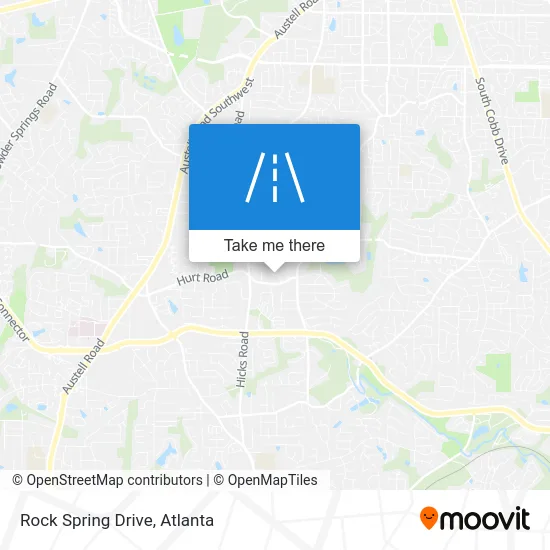 Rock Spring Drive map