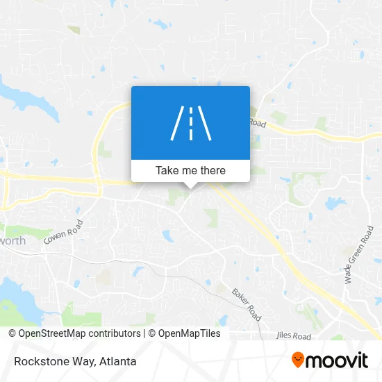 Rockstone Way map