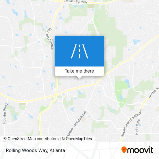 Mapa de Rolling Woods Way